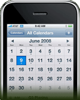 iPhone Calendar Application Development